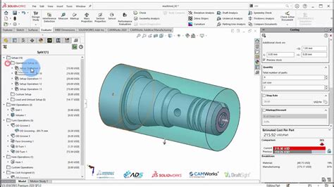 solidworks cost sheet template